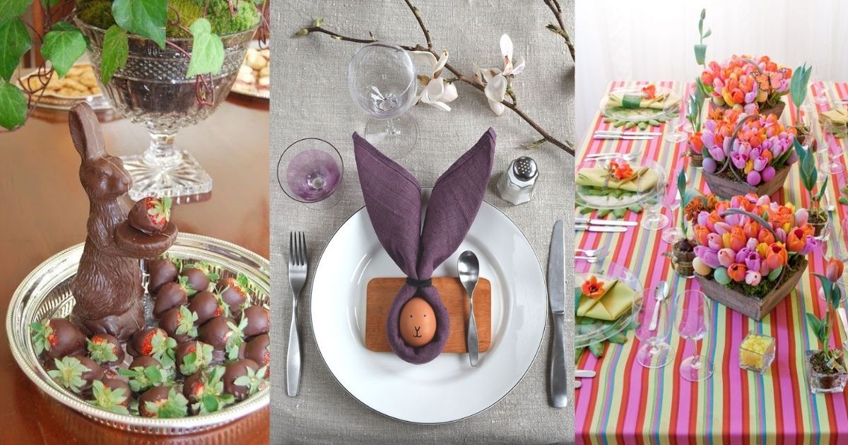 Iδέες για να διακοσμήσετε το Πασχαλινό σας τραπέζι