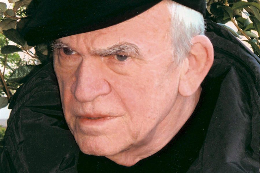 epa01519198 (FILE) A file picture dated 02 May 2005 shows Czech writer Milan Kundera in Madrid, Spain. Czech-born writer Milan Kundera denied a report on 13 October 2008 that he turned in a Western agent during the Stalinist era, leading to the man's imprisonment at a labour camp. Kundera, 79, best-known for 'The Unbearable Lightness of Being', called the report in the Czech weekly Respekt a lie.  EPA/-