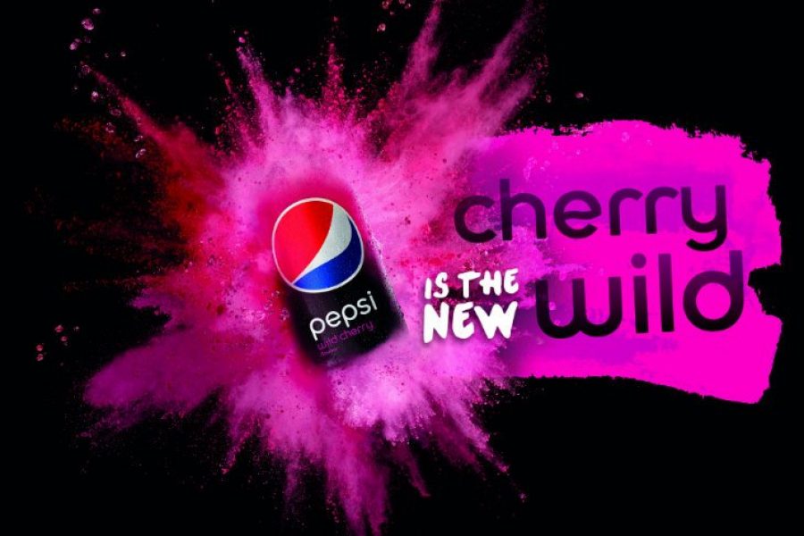 Pepsi Wild Cherry visual