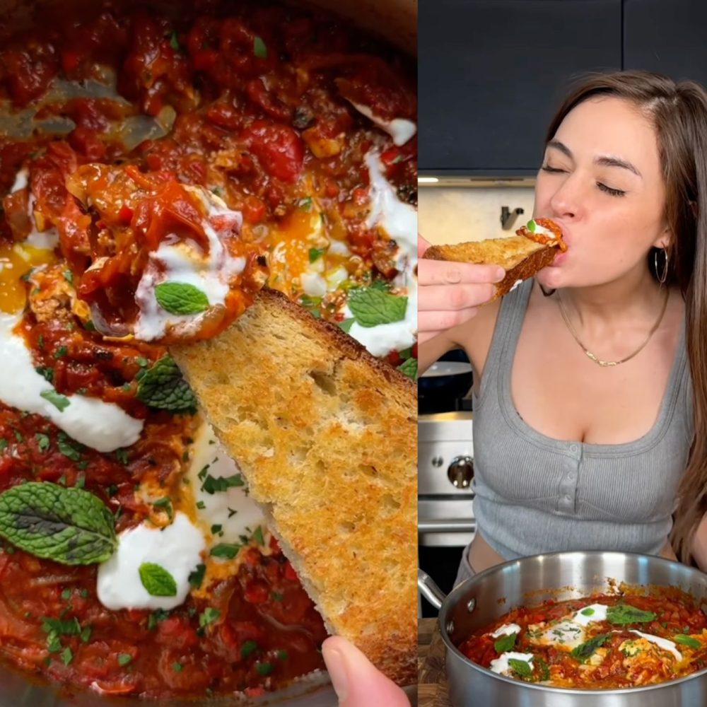 Γυναίκα τρώει φαγητό